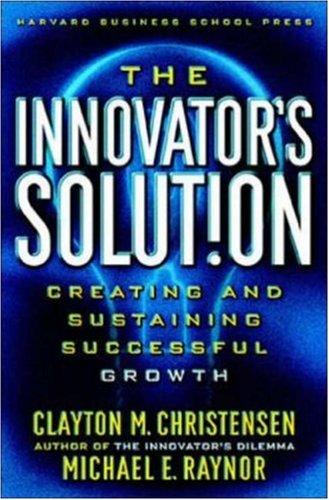Cover of The Innovator’s Solution